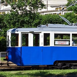 Noc muzeów – Zabytkowy tramwaj Konstal 4N1