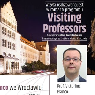 Visiting Professors – prof. Victorino Franco