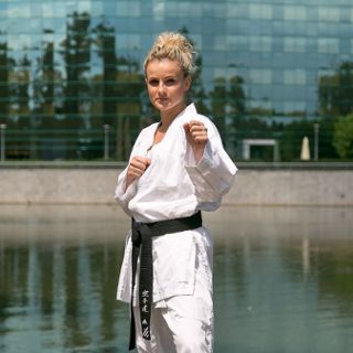 Trening TWG 2017 - karate i bule w parku Południowym