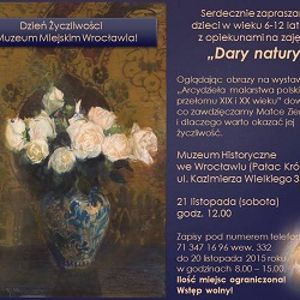 Dzień Życzliwości w Muzeum Miejskim Wrocławia