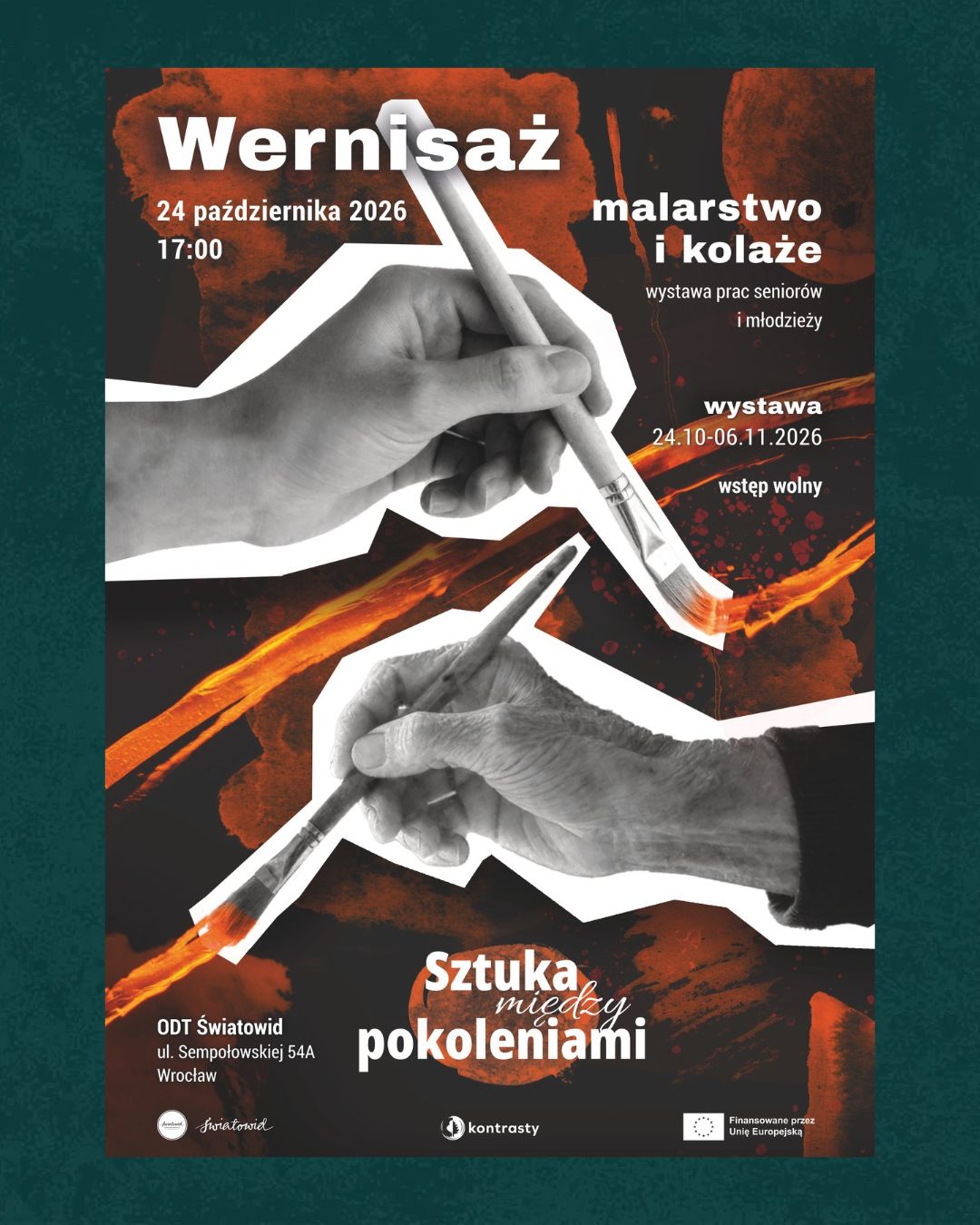 Wernisaż wystawy „Sztuka między pokoleniami”