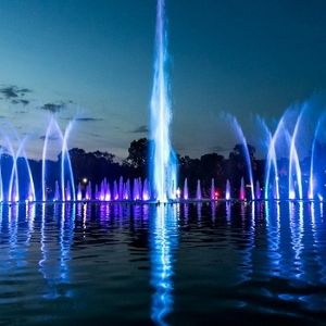 Specjalne pokazy fontanny na Pergoli - Cztery Żywioły