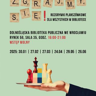 Zgrajmy Się! Rozgrywki planszówkowe dla wszystkich w bibliotece