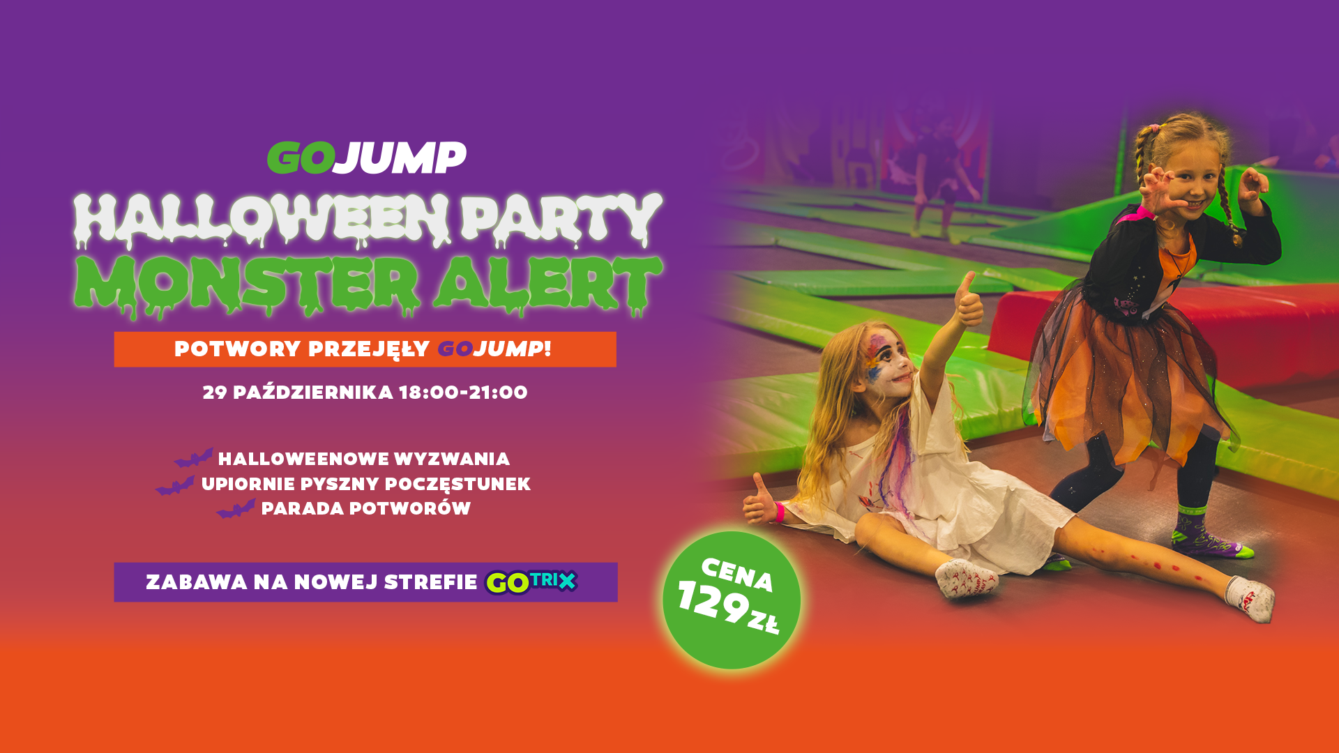 Halloween Party w GOjump MEGApark!