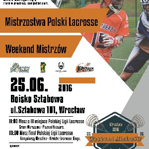 Wielki finał lacrosse we Wrocławiu