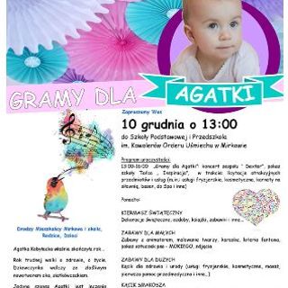 Gramy dla Agatki – impreza charytatywna w Mirkowie