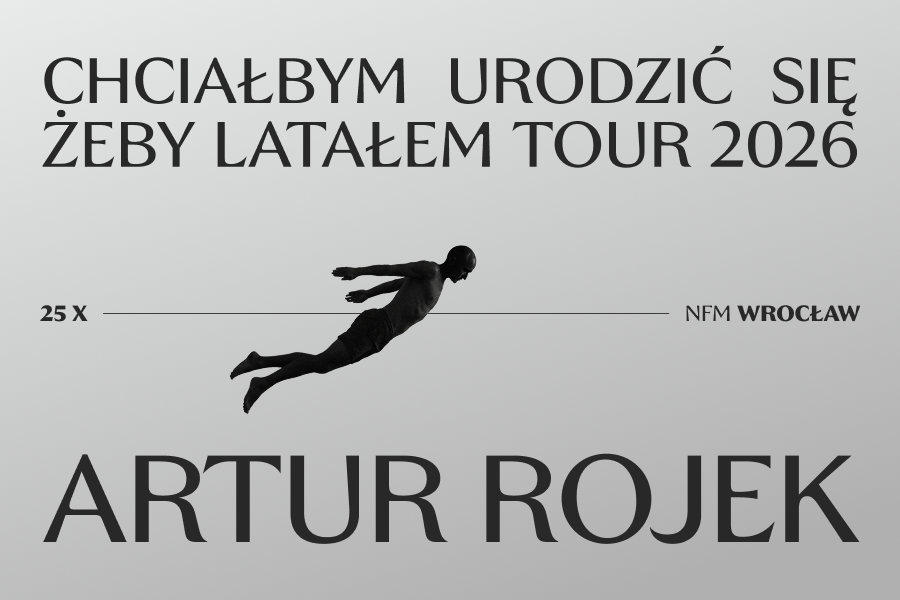 Artur Rojek „Chciałbym urodzić się żeby latałem Tour 2026”