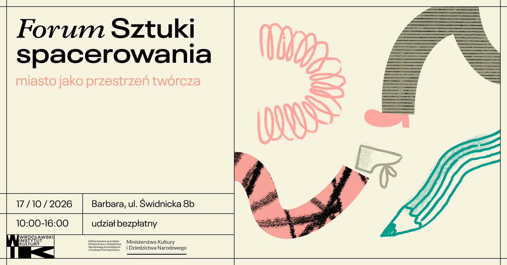 Forum Sztuki spacerowania | Miasto jako przestrzeń twórcza