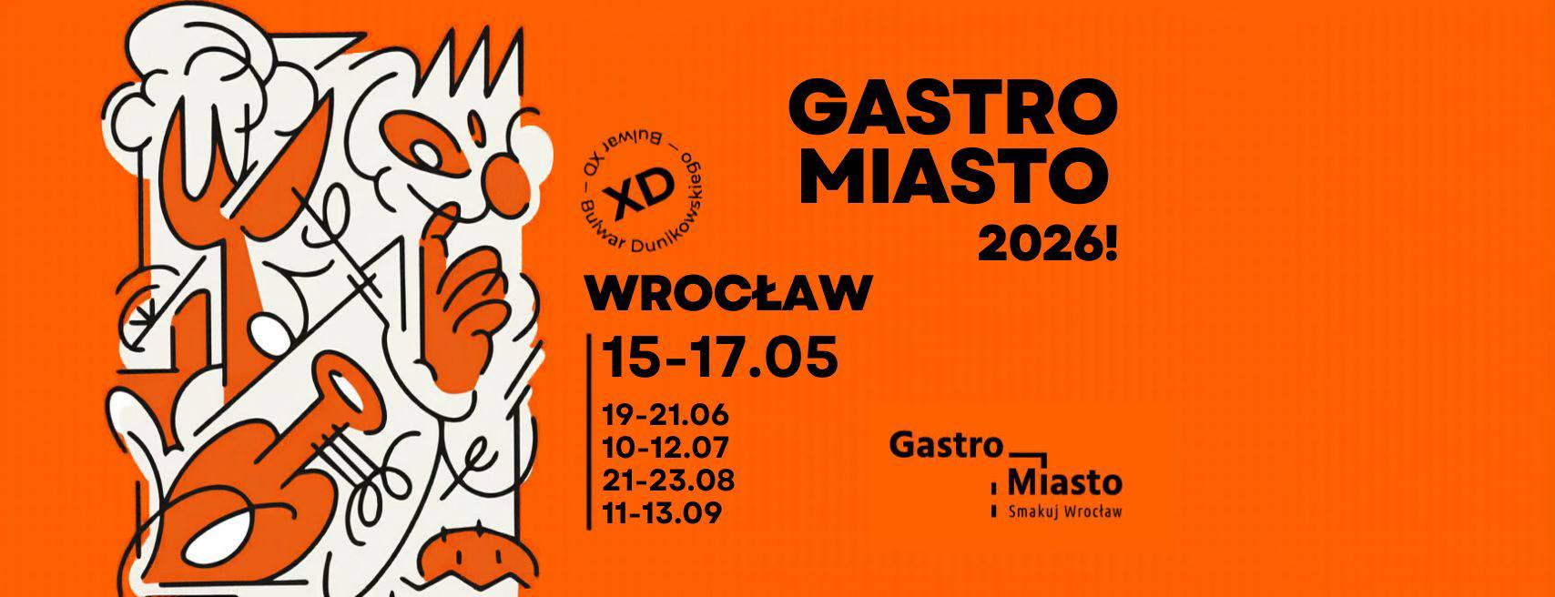 Gastro Miasto 2026 — Bulwar Xawerego Dunikowskiego, Wrocław