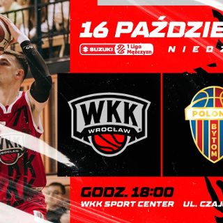 1. Liga koszykówki: WKK Wrocław – BS Polonia Bytom