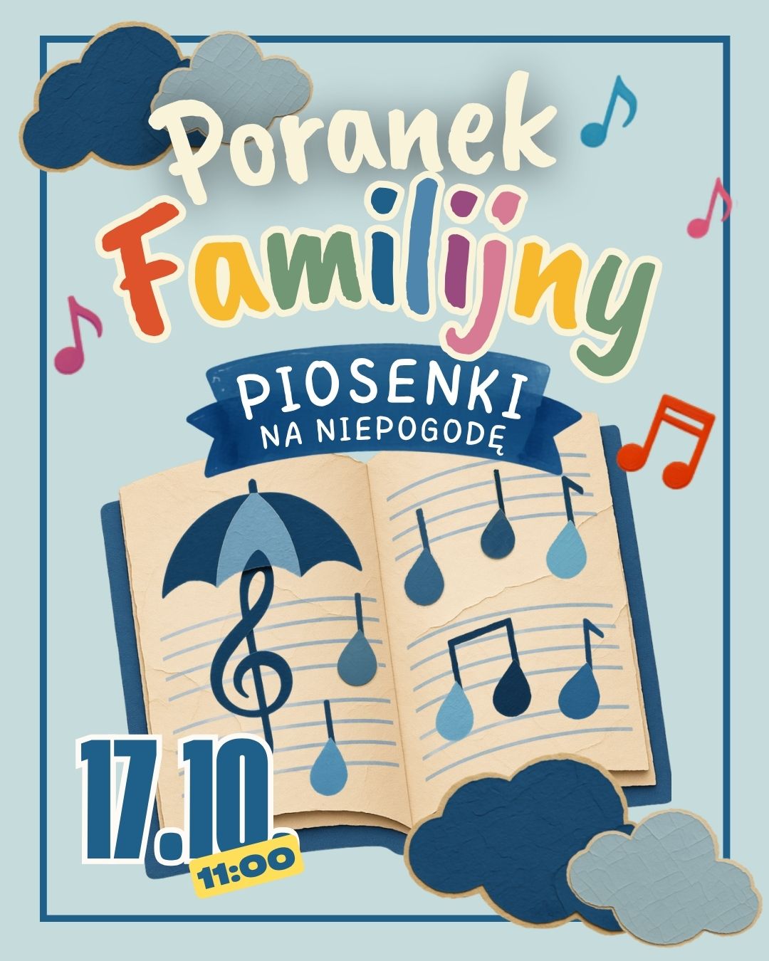 Poranek Familijny | koncert: „Piosenki na niepogodę”
