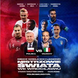 Mecz wielkich legend. Mistrzostwa Świata we Wrocławiu