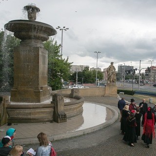 Fontanna na pl. Jana Pawła II