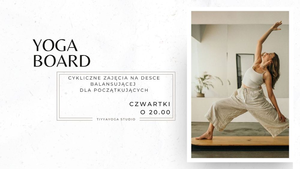 YOGA BOARD  grupa początkująca