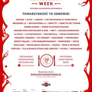Wrocław Restaurant Week – edycja jesienna