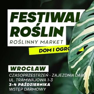Festiwal Roślin we Wrocławiu. Roślinny market
