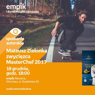 Mateusz Zielonka – MasterChef  w empiku