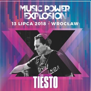 Music Power Explosion: Tiësto na Stadionie Wrocław
