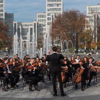 Koncert Młodzieżowej Akademickiej Orkiestry Symfonicznej Słobożańska z Charkowa