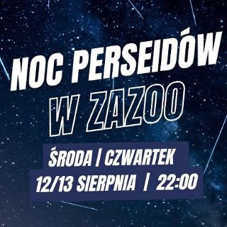 Noc perseidów w ZaZOO