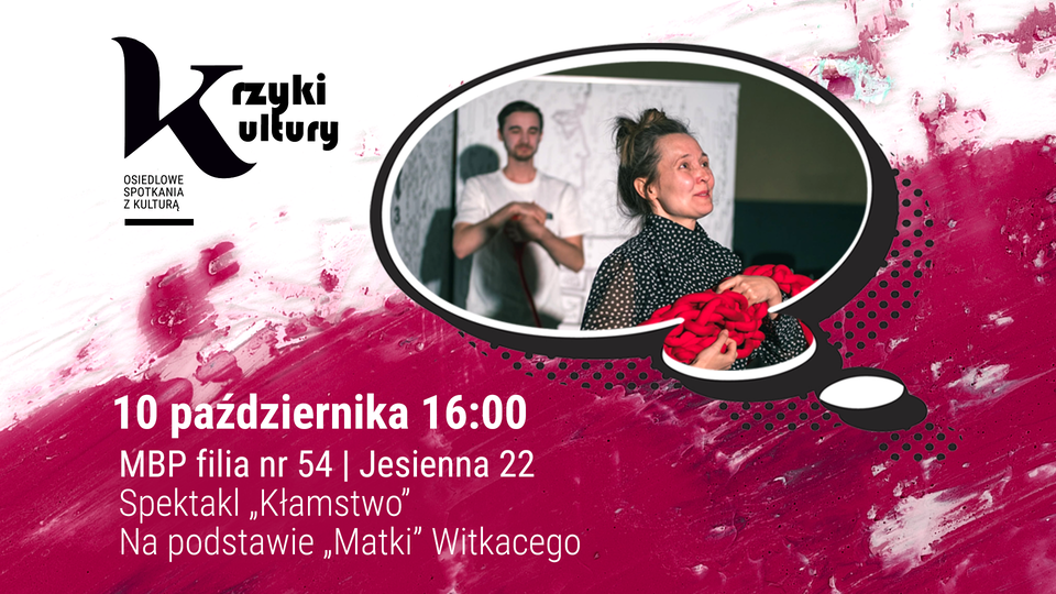 Spektakl „Kłamstwo” Teatru Mostów