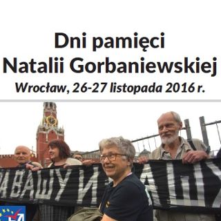 Dni Pamięci Natalii Gorbaniewskiej