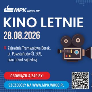 Kino plenerowe z MPK Wrocław
