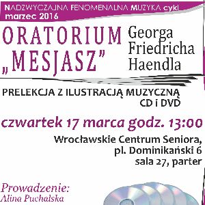 Wykład: Oratorium „Mesjasz” Georga Friedricha Haendla