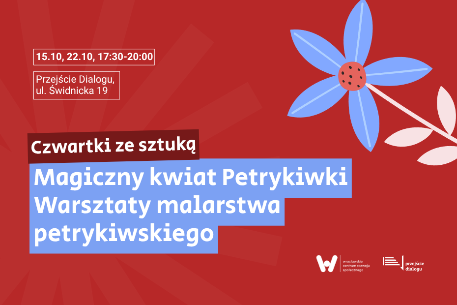 „Magiczny kwiat Petrykiwki” – bezpłatne warsztaty tradycyjnego malarstwa petrykiwskiego