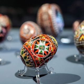 Pisanki i palmy wielkanocne [wystawa czasowa]