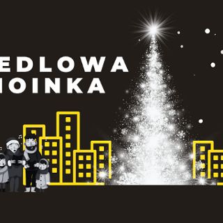 Ubieranie osiedlowej choinki na Szczepinie