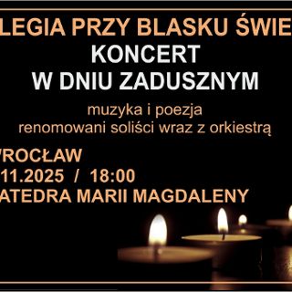 Elegia przy blasku świec – koncert w Dniu Zadusznym