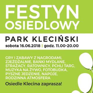 Festyn Osiedlowy w parku Klecińskim