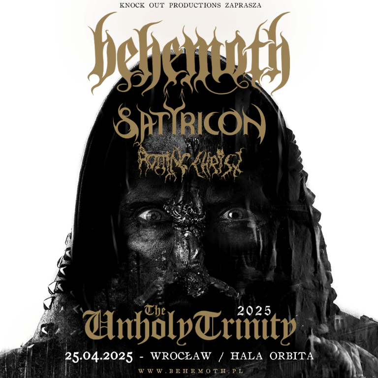 The Unholy Trinity Tour 2025 Behemoth, Satyricon i Rotting Christ