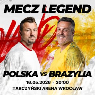 Mecz Legend: Polska vs Brazylia